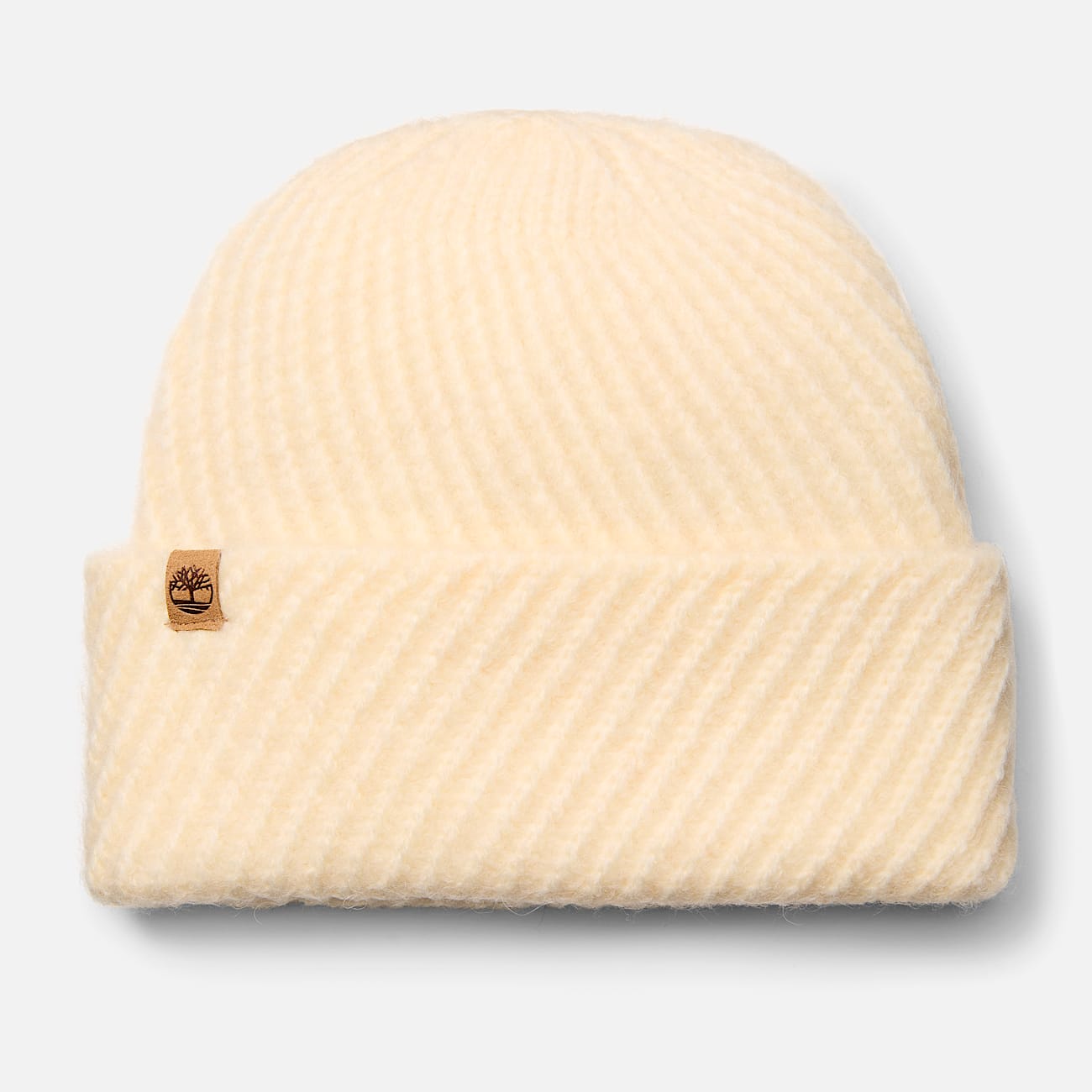 Womens Diagonal Stitch Beanie TBL Light Tan HERO