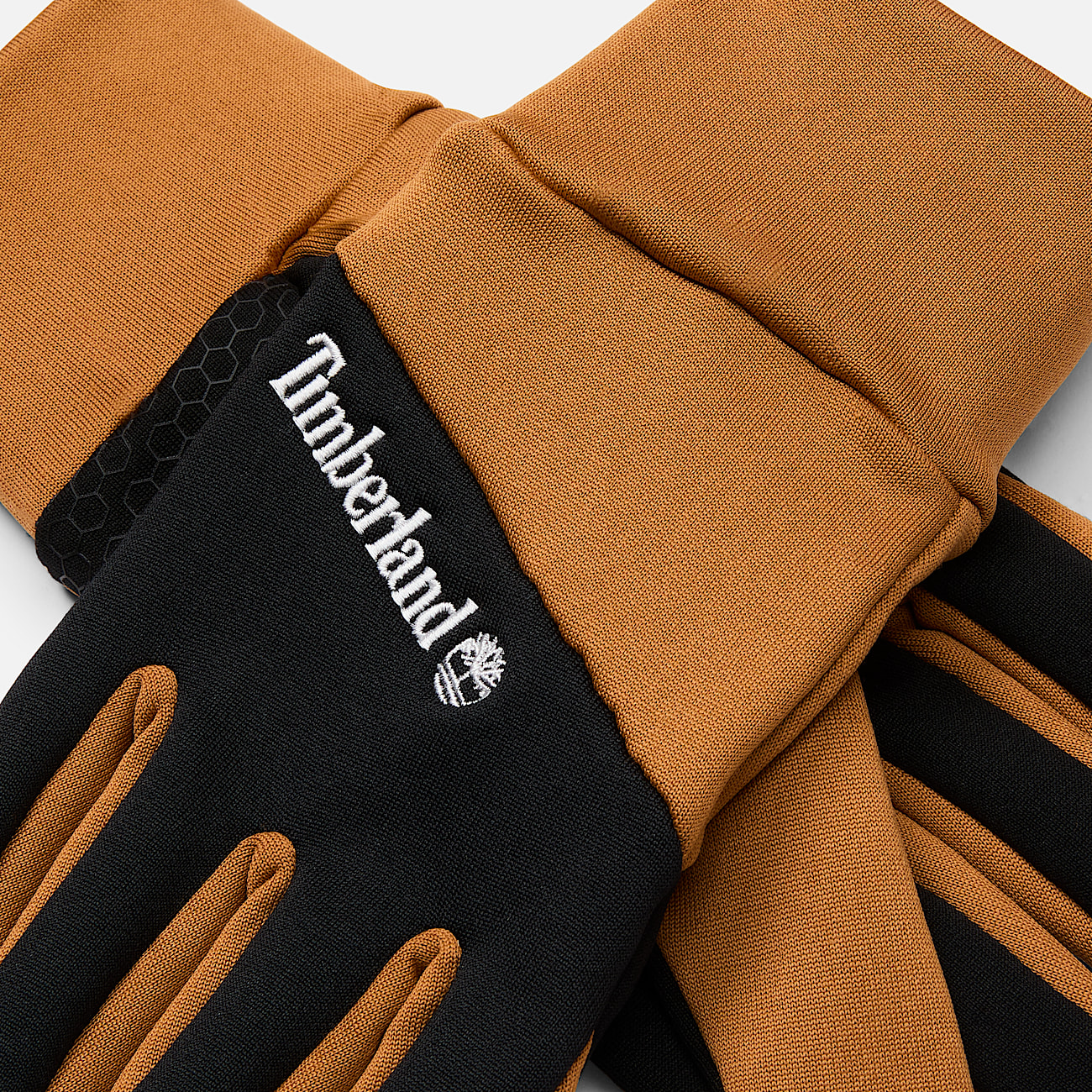 Colorblock Conductive Fleece Glove TBL Wheat ALT1