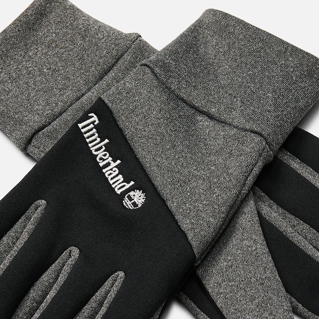 Colorblock Conductive Fleece Glove TBL Dark Grey Heather ALT1