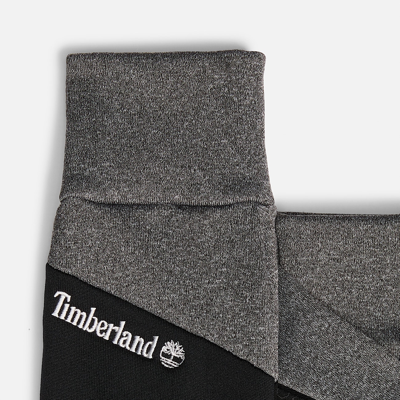 Colorblock Conductive Fleece Glove TBL Dark Grey Heather ALT2