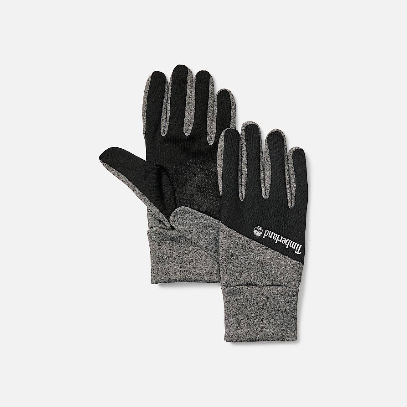 Colorblock Conductive Fleece Glove TBL Dark Grey Heather HERO