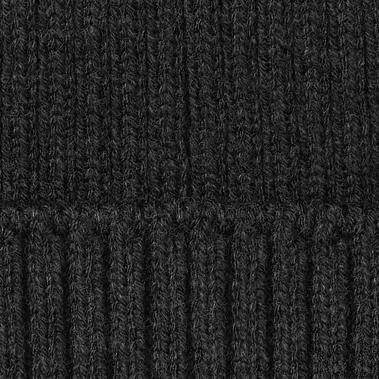 Rib Knit Beanie TBL Black ALT2