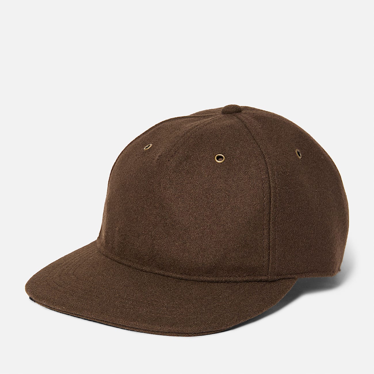 Gorra de bisbol totalmente de lana TBL Marrn chocolate HERO