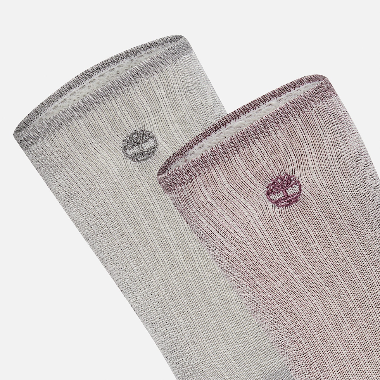 Womens Timberland 2Pack Kittery Full Cushion Boot Crew Sock TBL Formal Grey ALT2