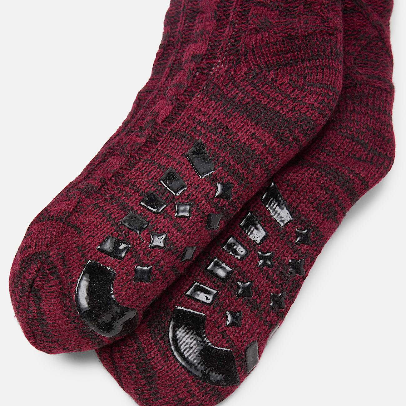 Womens Timberland Giftable Cabin Sock TBL Burgundy ALT1