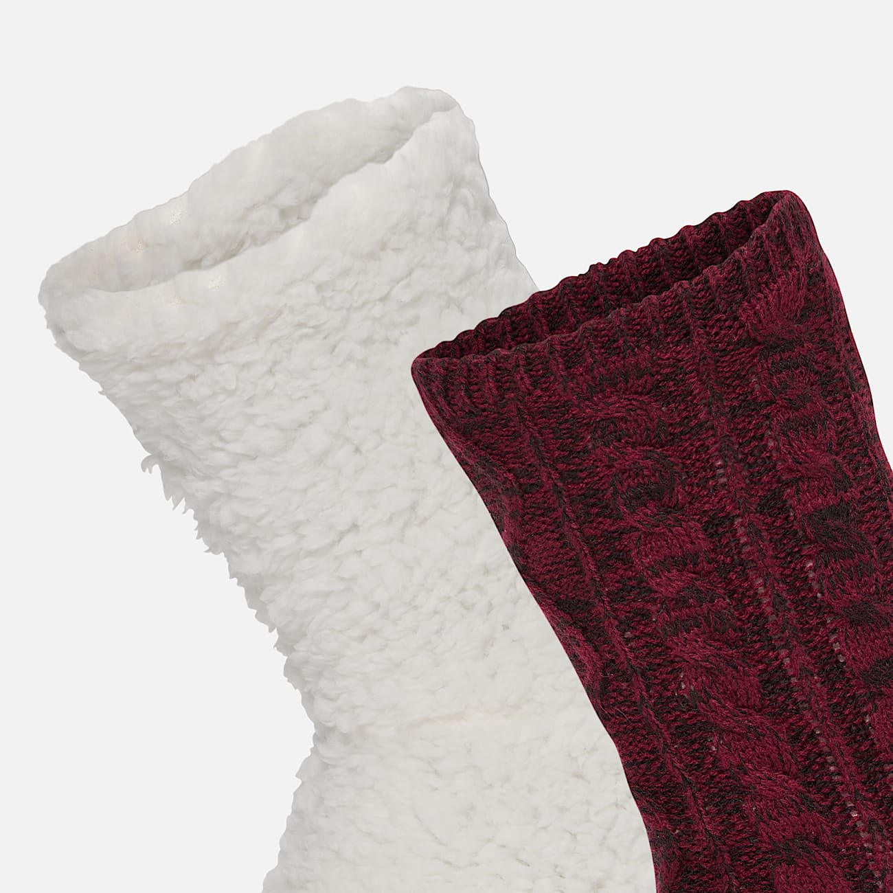 Womens Timberland Giftable Cabin Sock TBL Burgundy ALT2