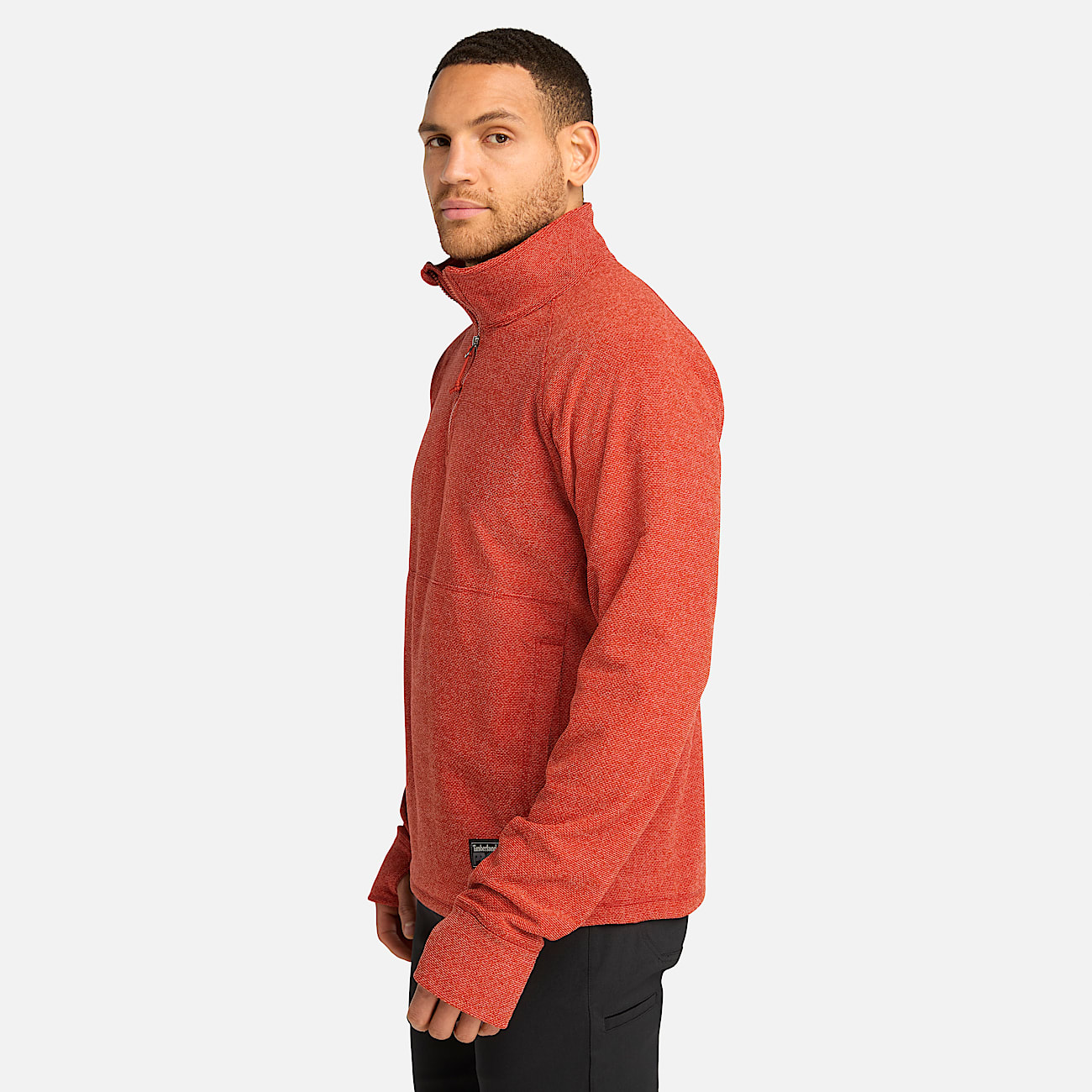 Chamarra de polar Irvine para hombre con cierre de 1/4 - 8