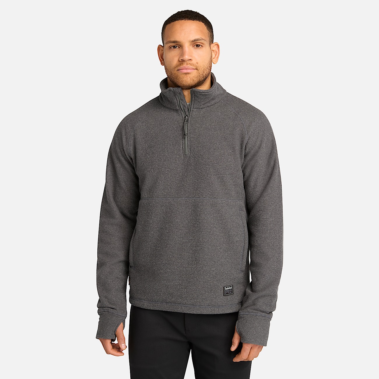 Men's Timberland PRO® Irvine 1/4-Zip Waffle Fleece Jacket - 1
