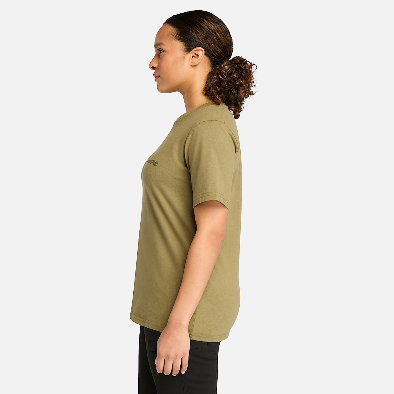 Womens Timberland PRO Core TShirt TBL Burnt Olive ALT8