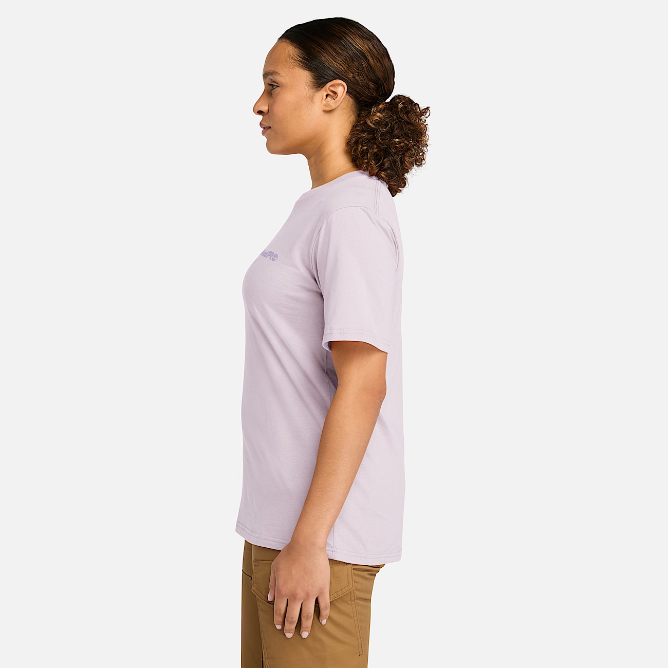 Womens Timberland PRO Core TShirt TBL Pastel Lilac ALT8