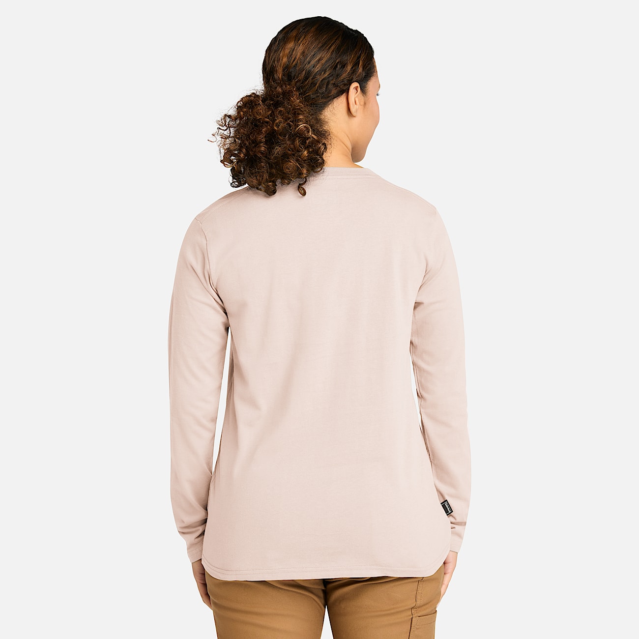 Womens Timberland PRO Core LongSleeve TShirt TBL Cameo Rose ALT9