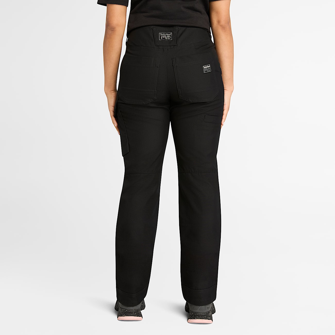 Womens Timberland PRO DoubleFront Duck Utility Pant TBL Black ALT9