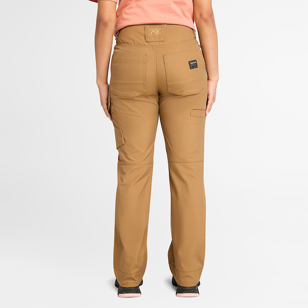 Womens Timberland PRO DoubleFront Duck Utility Pant TBL Dark Wheat ALT9