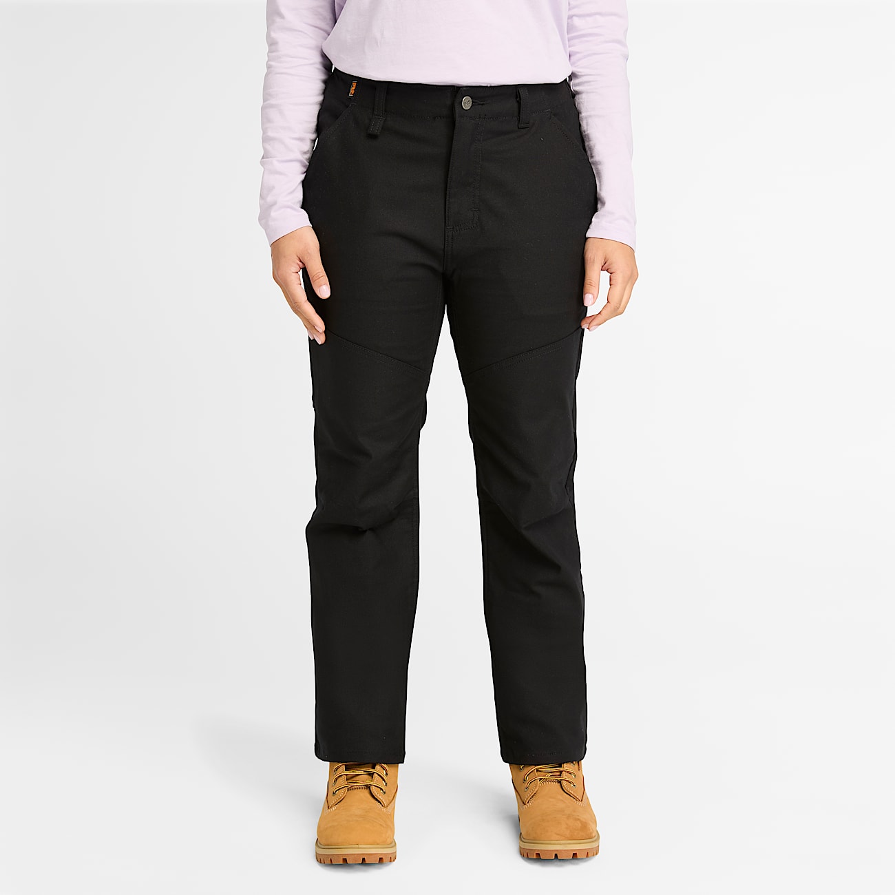 Women's GritFlex Double-Front Utility Pants - Black | Timberland US