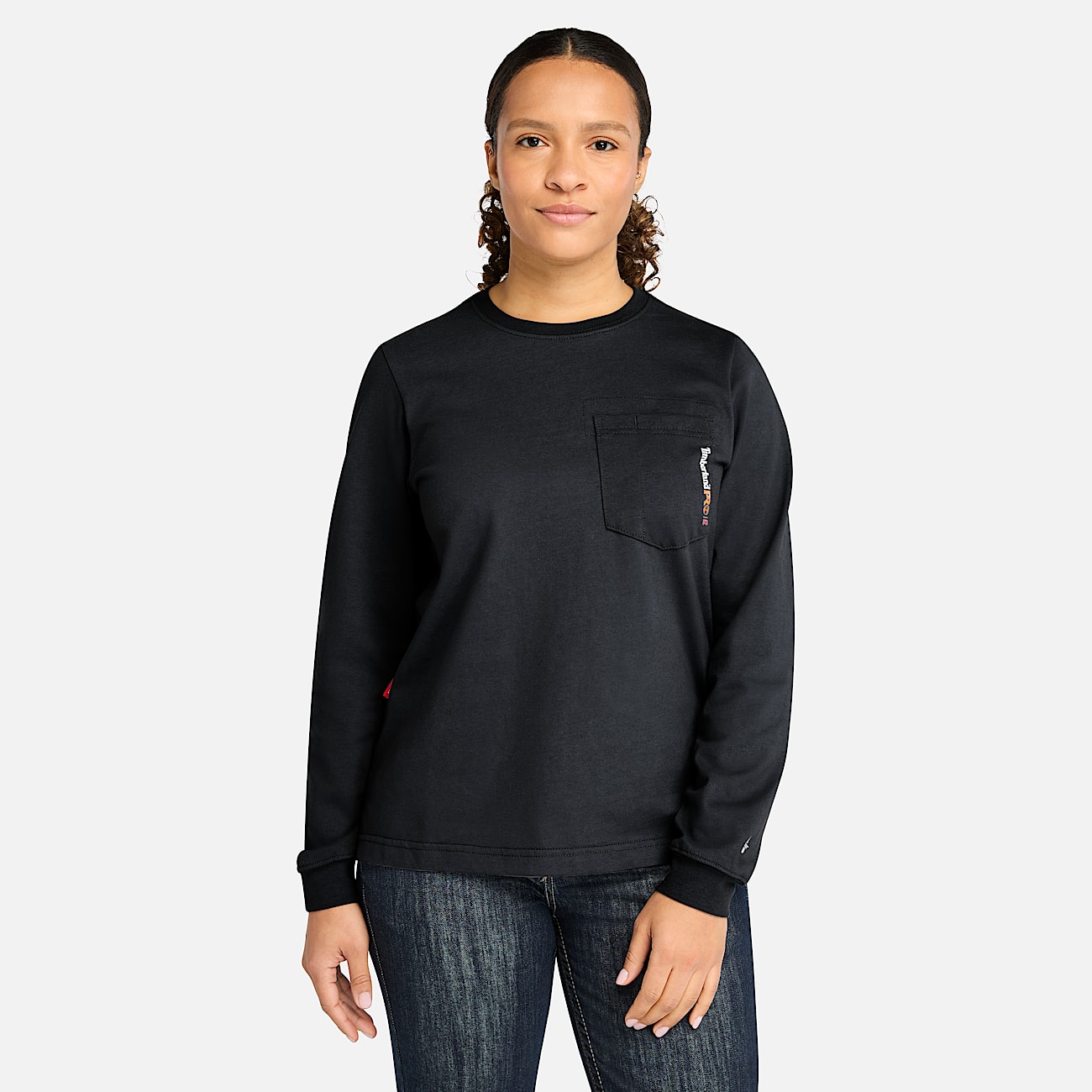 Women's Timberland PRO® Cotton Core Flame-Resistant Long-Sleeve T-Shirt - 1