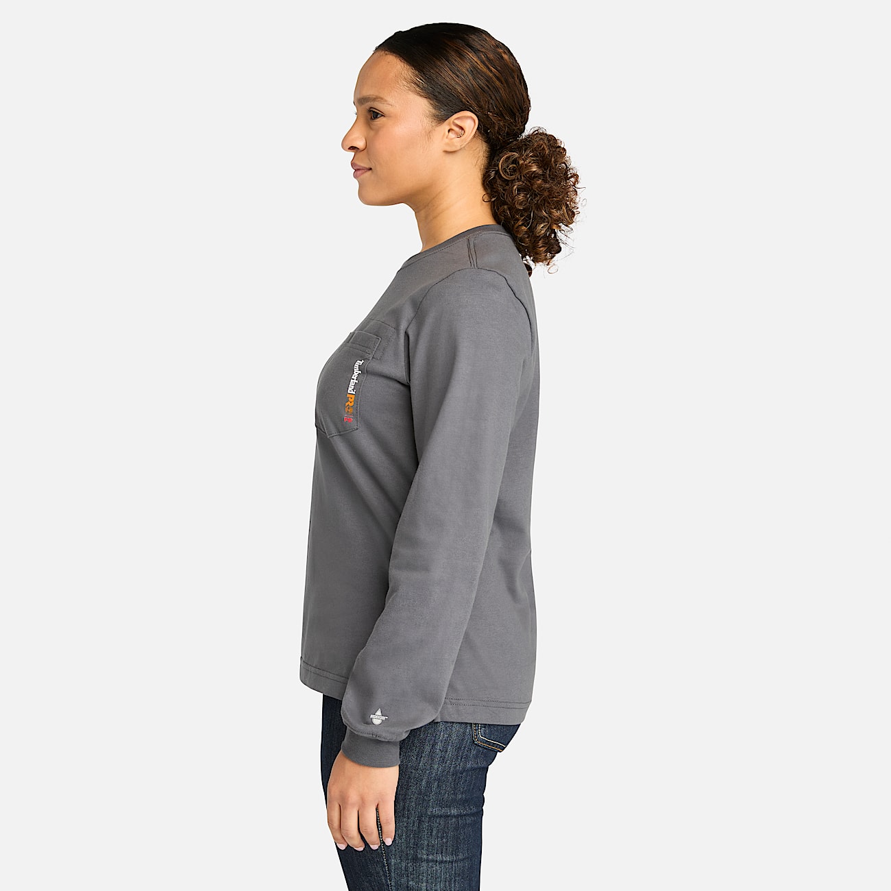 Women's Timberland PRO® Cotton Core Flame-Resistant Long-Sleeve T-Shirt - 4