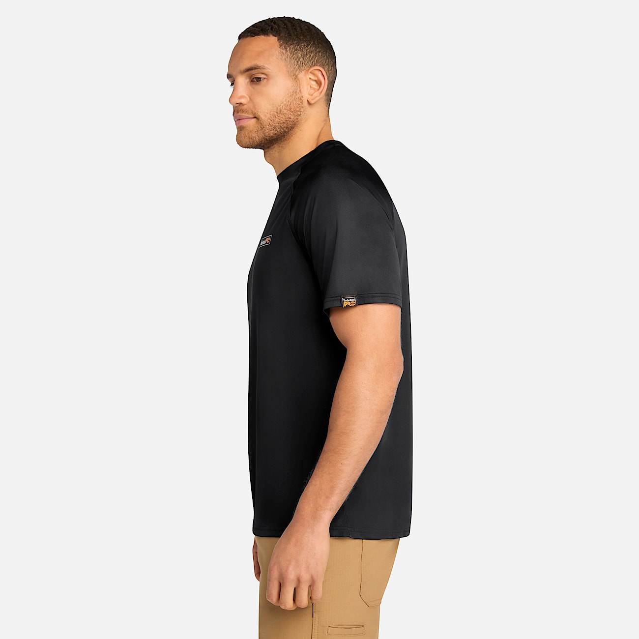 Mens Timberland PRO Wicking Good Sport TShirt TBL Black ALT8