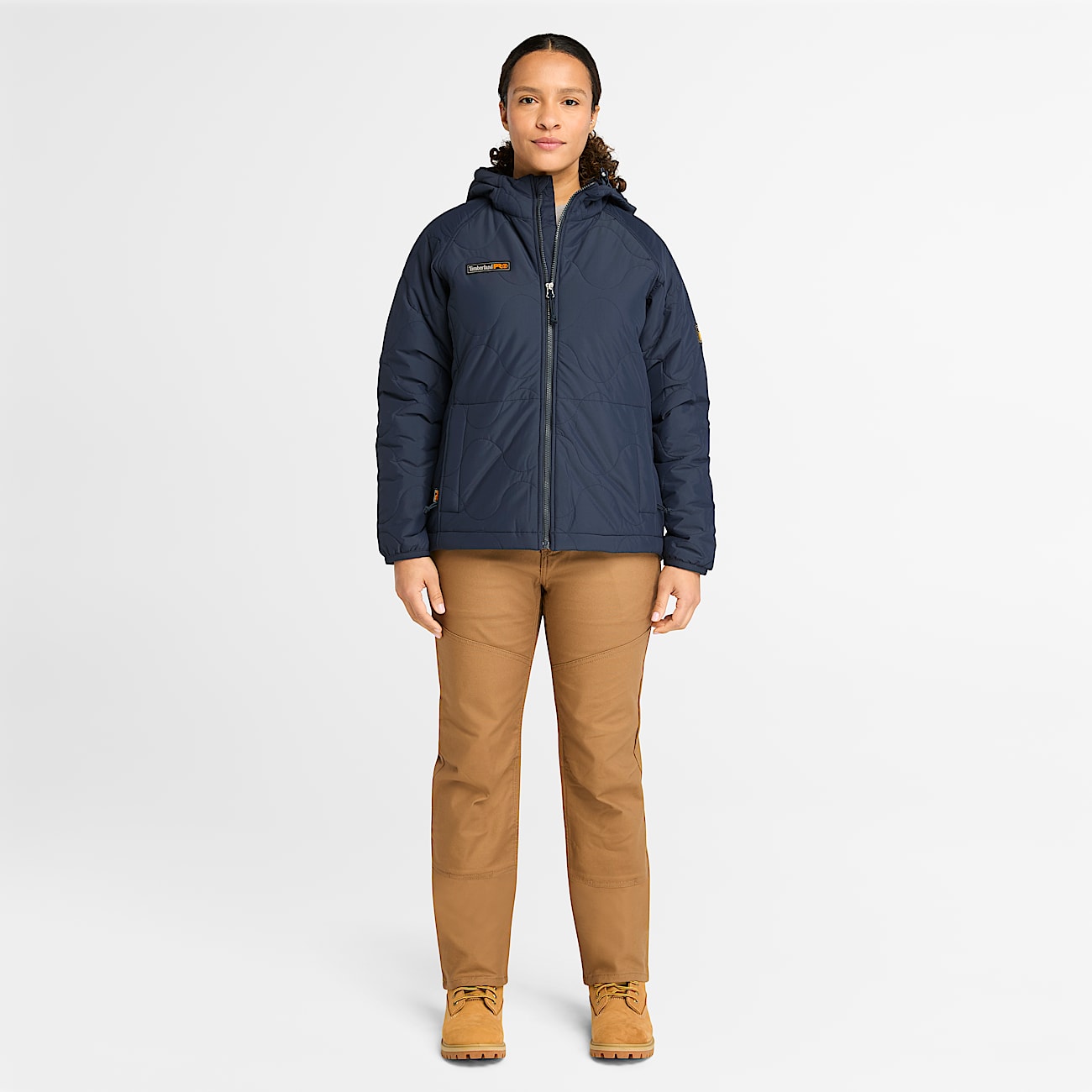 Chamarra aislante Timberland PRO Hypercore para mujer TBL Azul Marino ALT1