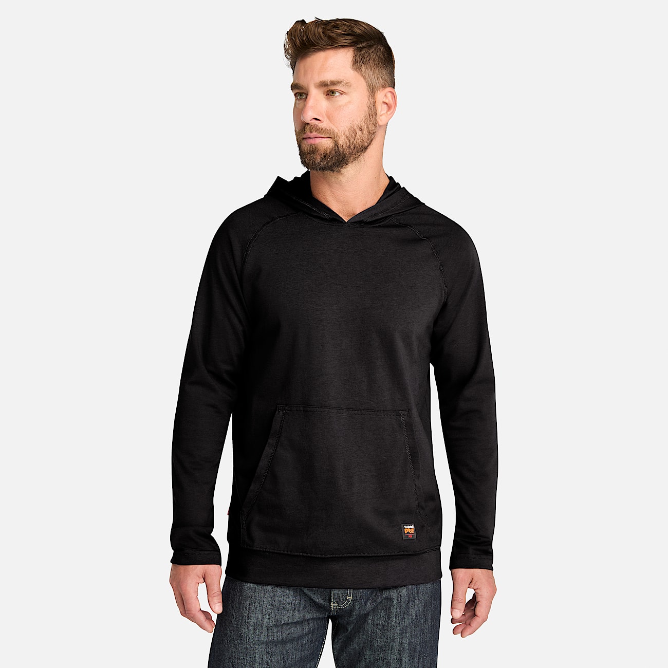Hoodie para hombre Cotton Core Resistente al fuego TBL Negro HERO