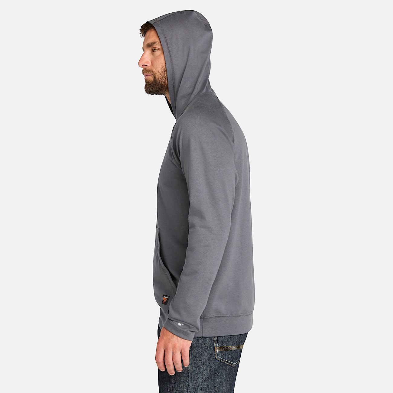 Mens Timberland PRO Cotton Core FlameResistant Hoodie TBL Charcoal ALT8