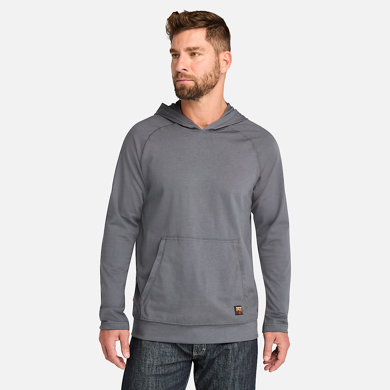 Mens Timberland PRO Cotton Core FlameResistant Hoodie TBL Charcoal HERO