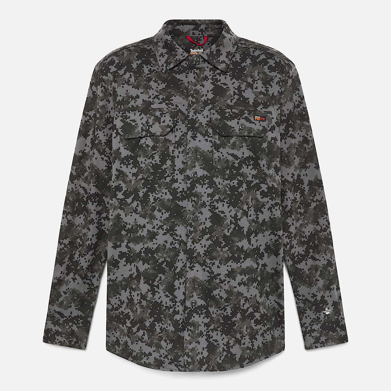 Mens Timberland PRO Cotton Core FlameResistant Shirt TBL Black Digital Print ALT10