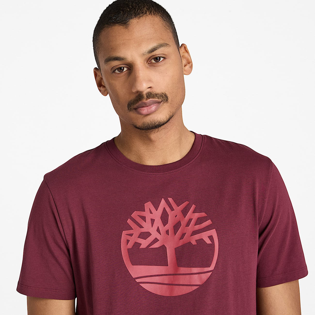 Playera Kennebec River Logo del árbol para hombre - 3