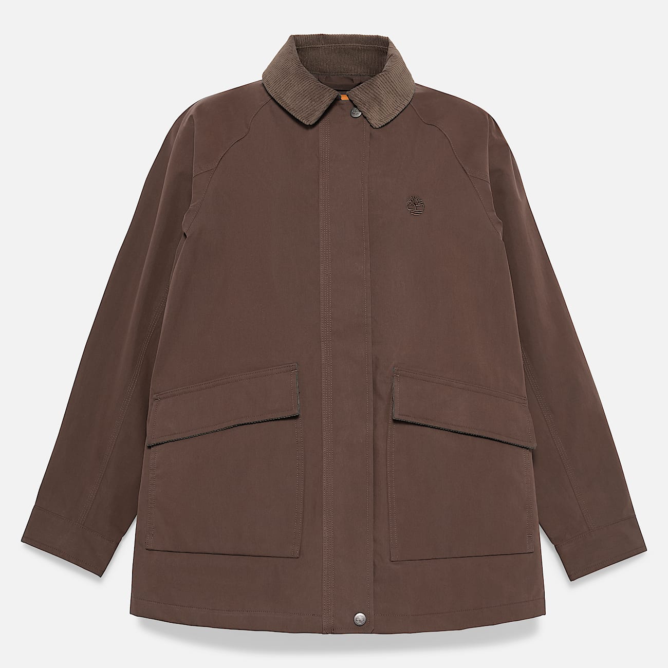 Womens Wenham Waterproof Barn Coat TBL Chocolate Brown ALT10