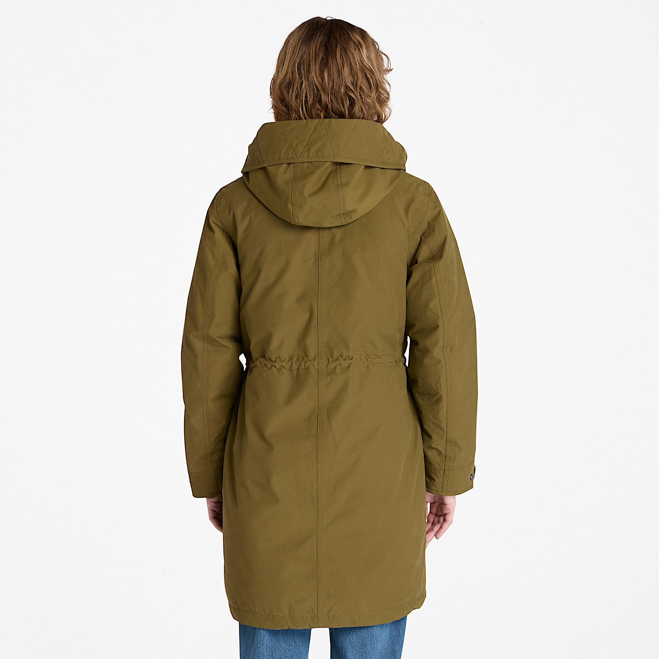 Womens Timberland Waterproof Parka TBL Dark Olive ALT9