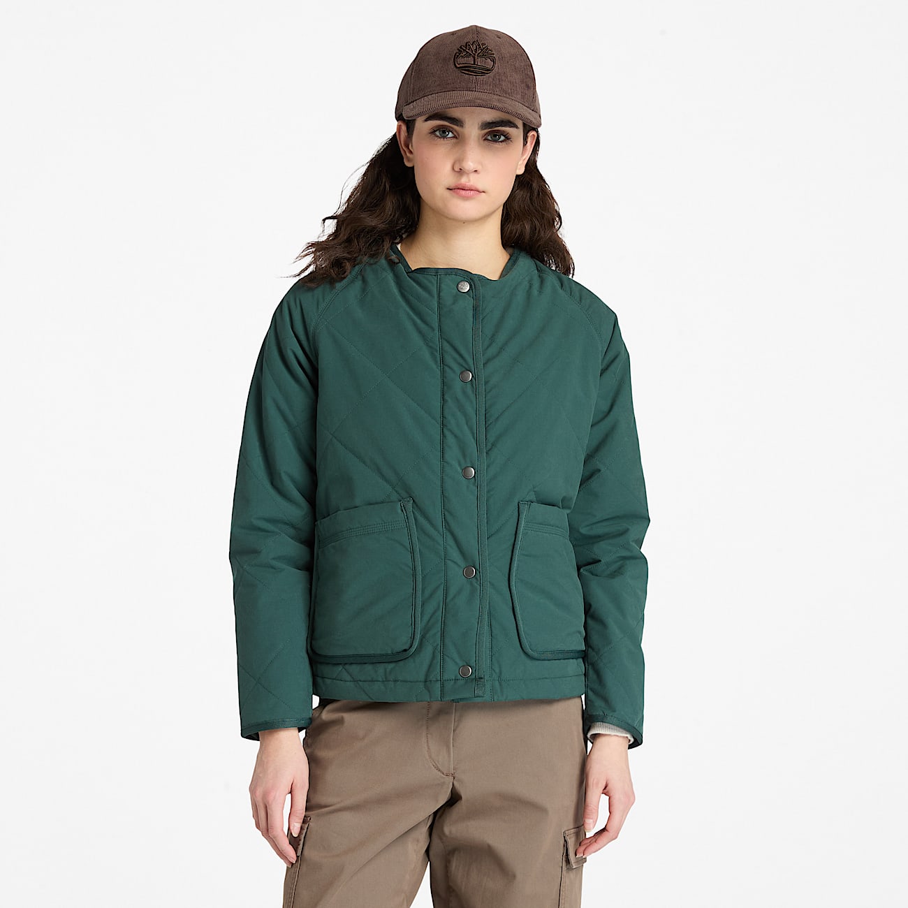 Women's Durable Water-Repellent Quilted Jacket - 1