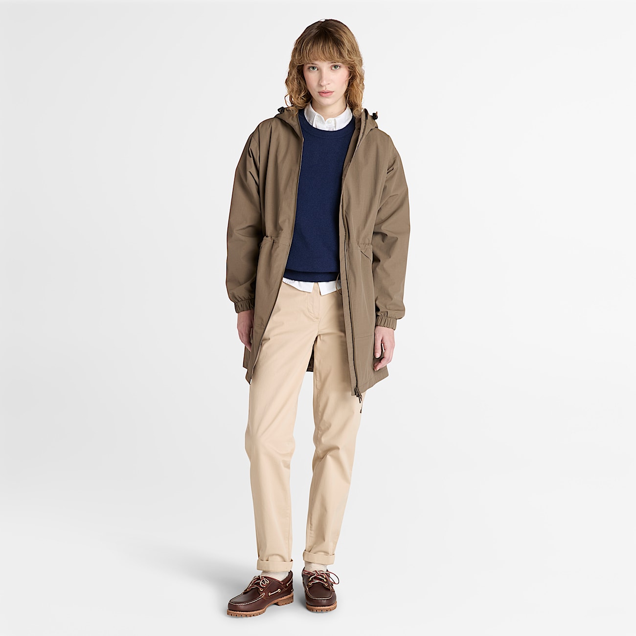 Womens Merino Crewneck Sweater TBL Dark Navy ALT1