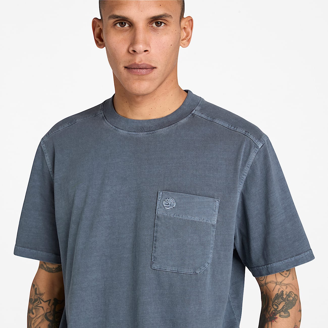 Men's Merrymack River Garment Dyed Chest Pocket T-Shirt - 5