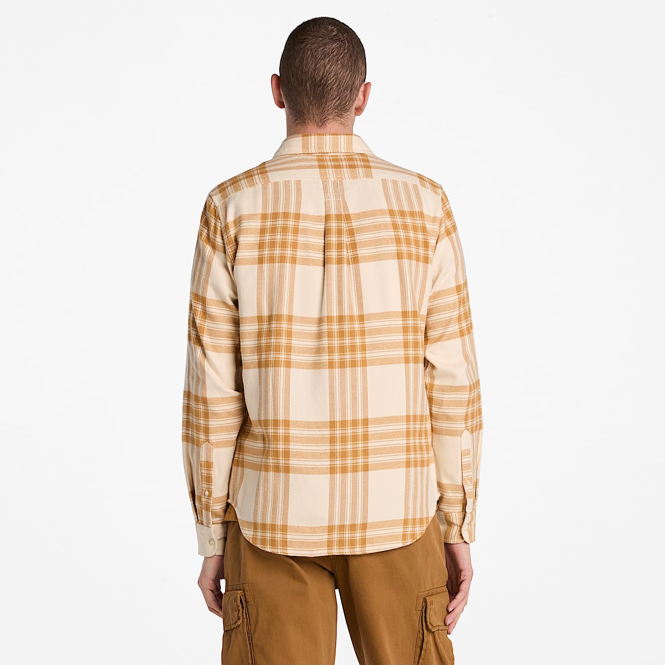 Men's Midweight Flannel Check Shirt - 4