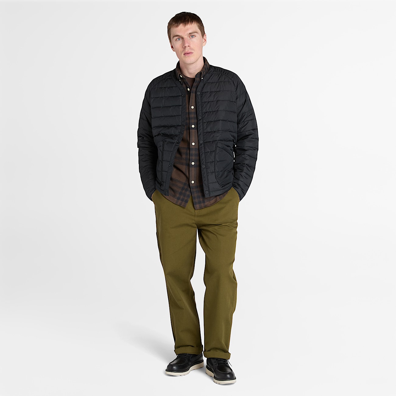 Men's Midweight Flannel Check Shirt - 2