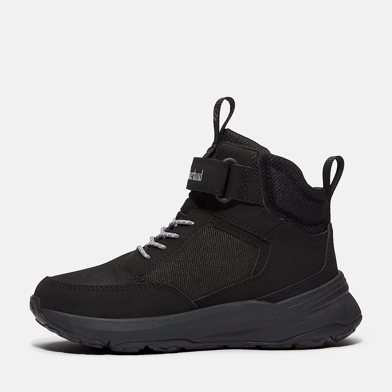 Toddler Motion Access Mid HookandLoop Sneaker TBL Black Mesh ALT6