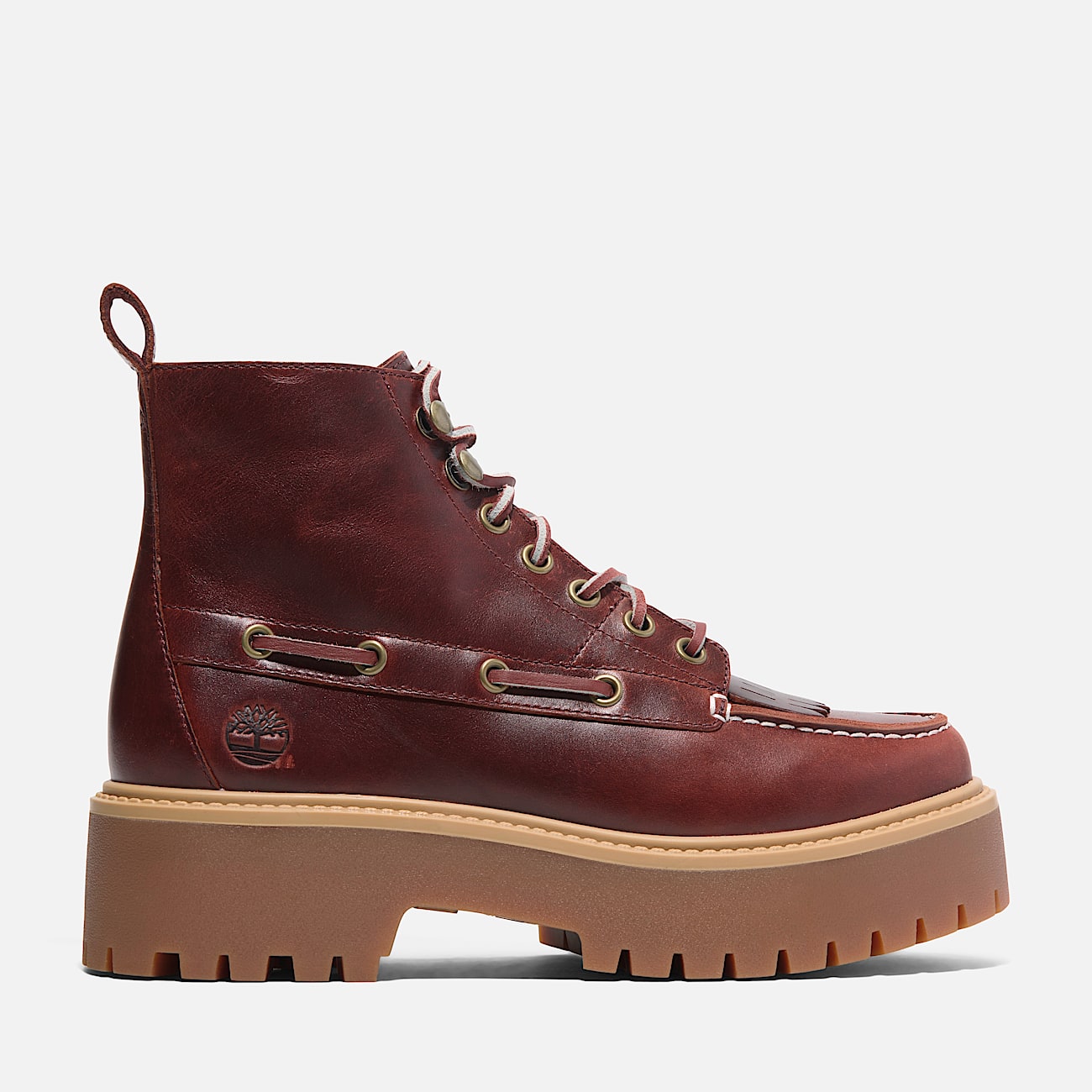 Women’s Stone Street Platform Kiltie Boot