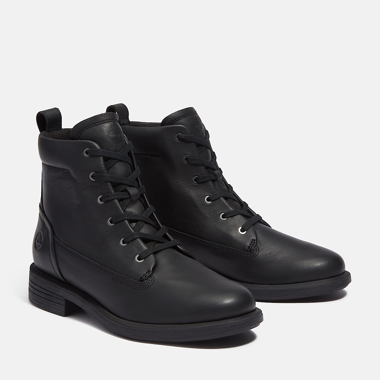 Womens Verona Square Mid Boot TBL Black FullGrain ALT4