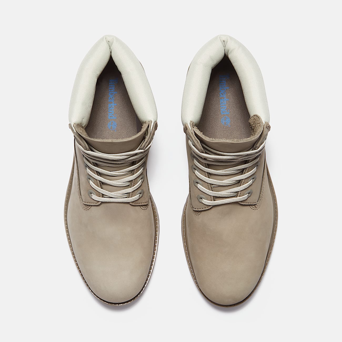 Botte impermable Timberland Premium 6Inch pour hommes TBL Nubuck grisVert ple ALT2