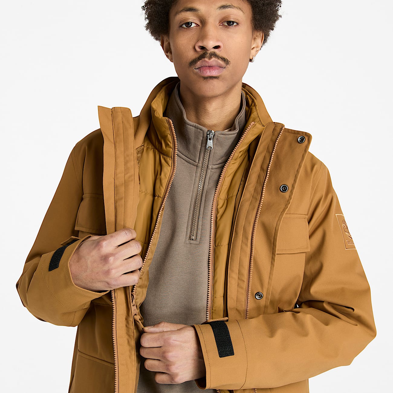 Manteau militaire Weston 3 en 1 résistant à l’eau pour hommes - 3