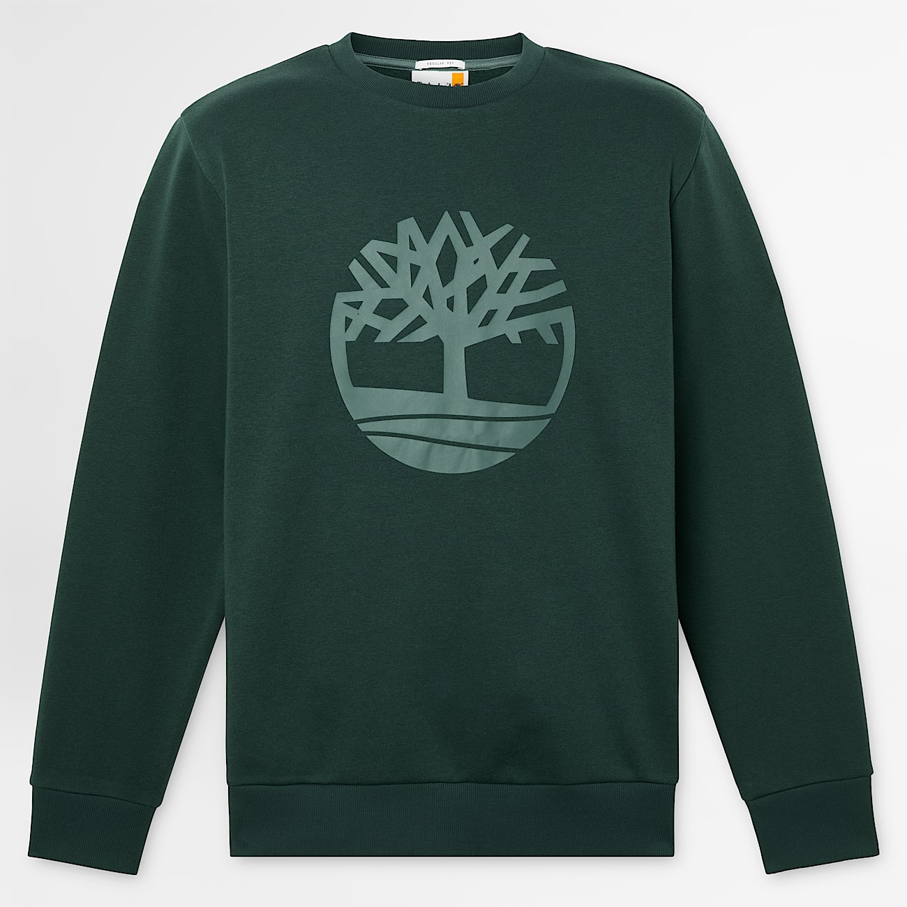 Mens Northwood Brushed Back Crewneck Sweatshirt TBL Green ALT10