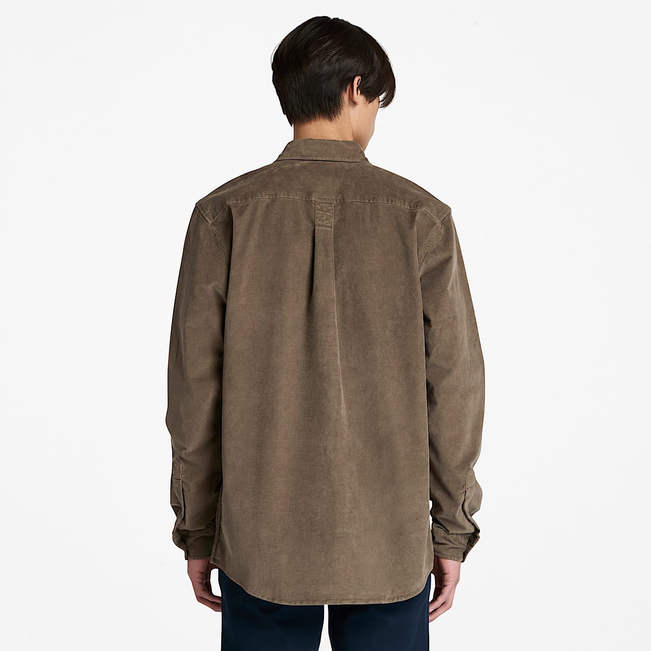 Mens Corduroy Shirt TBL Chocolate Chip ALT9