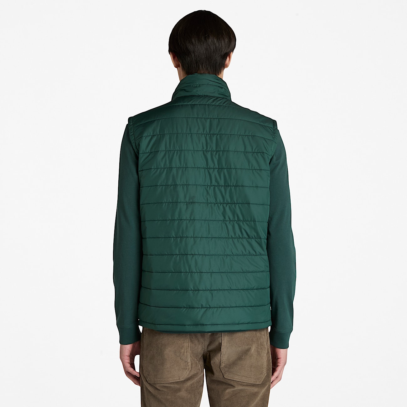 Mens Mt Eastmann Lightweight Puffer Vest TBL Green ALT9