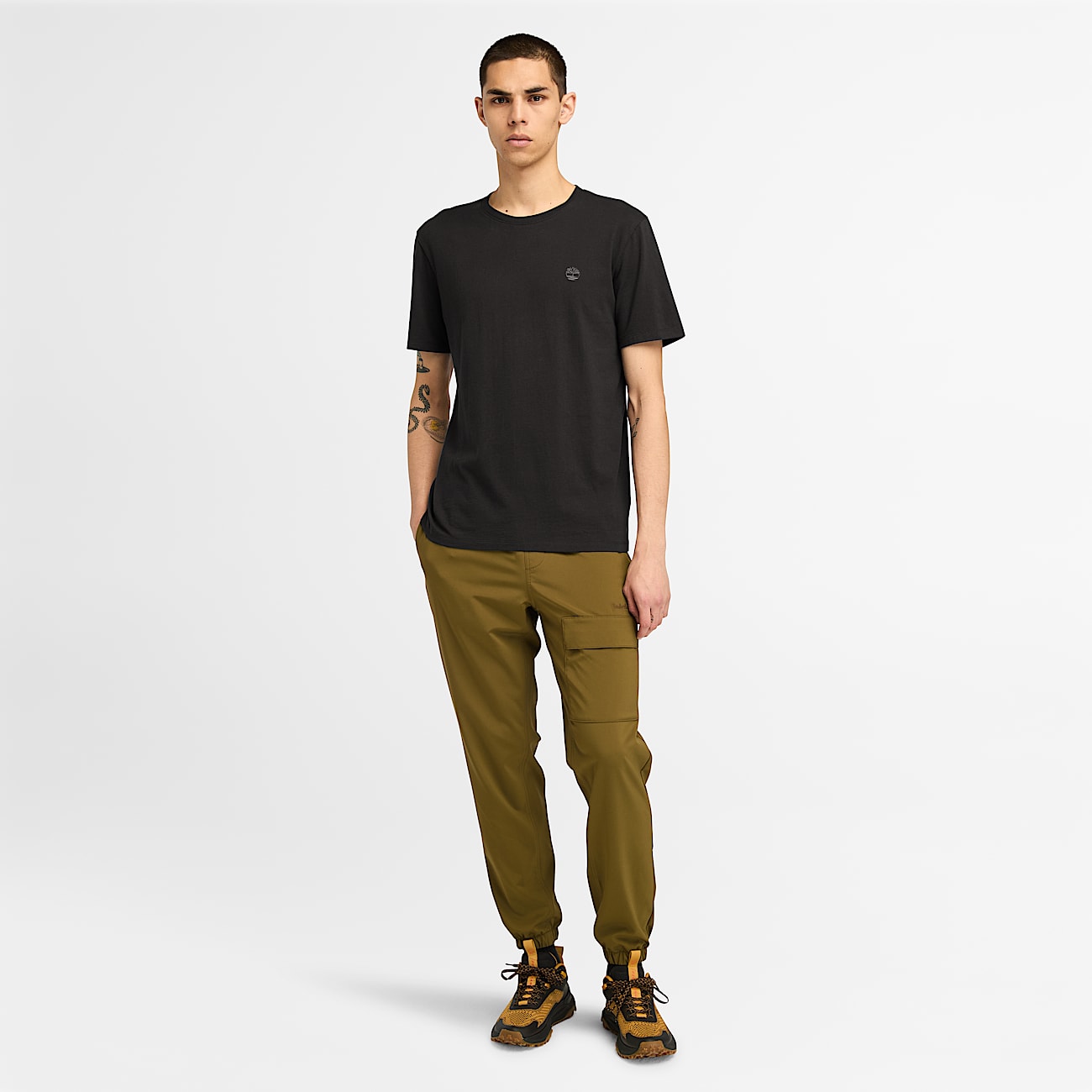 Men's Oyster River US Chest Logo Short Sleeve T-Shirt - 2