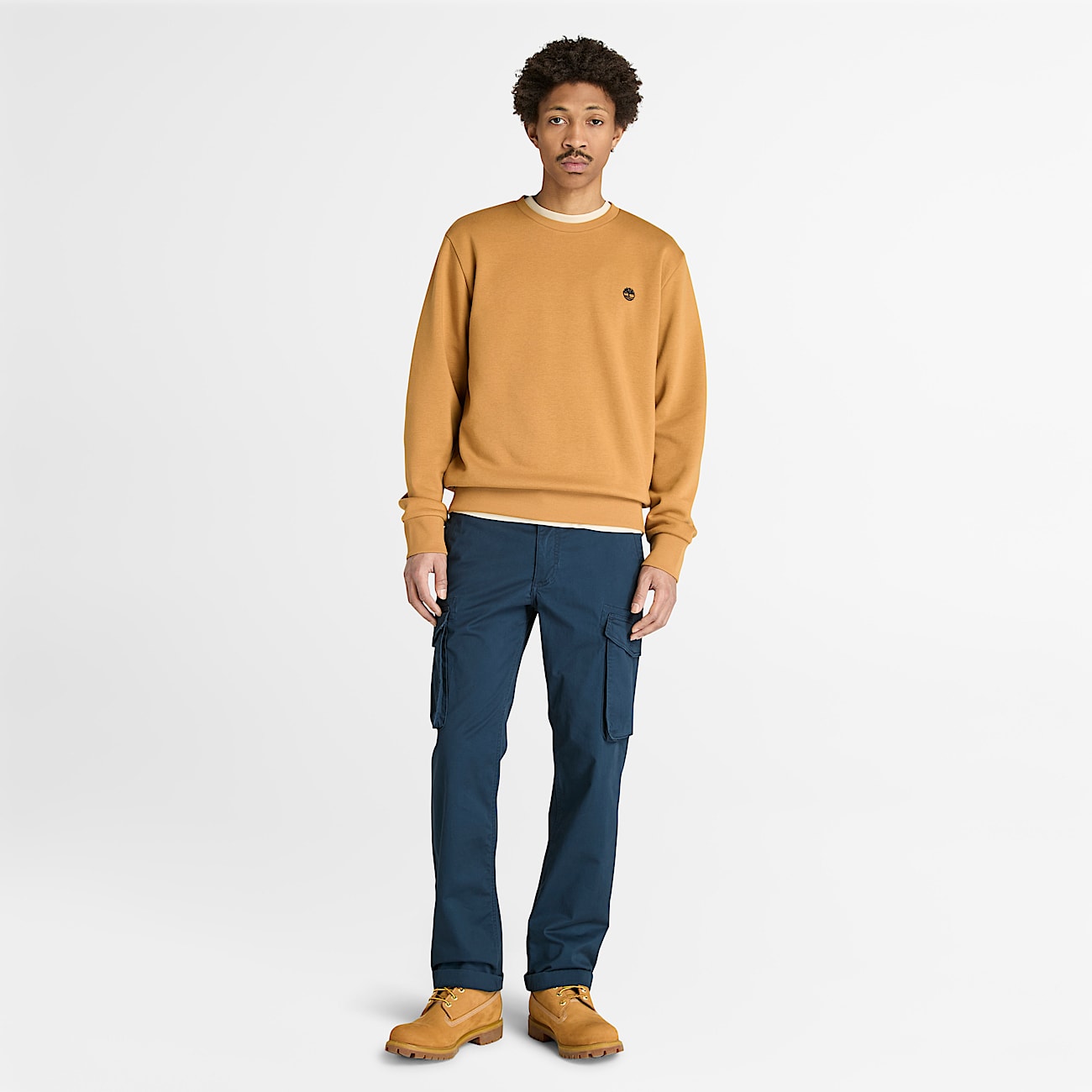 Mens Twill Cargo Pant TBL Dark Sapphire ALT1