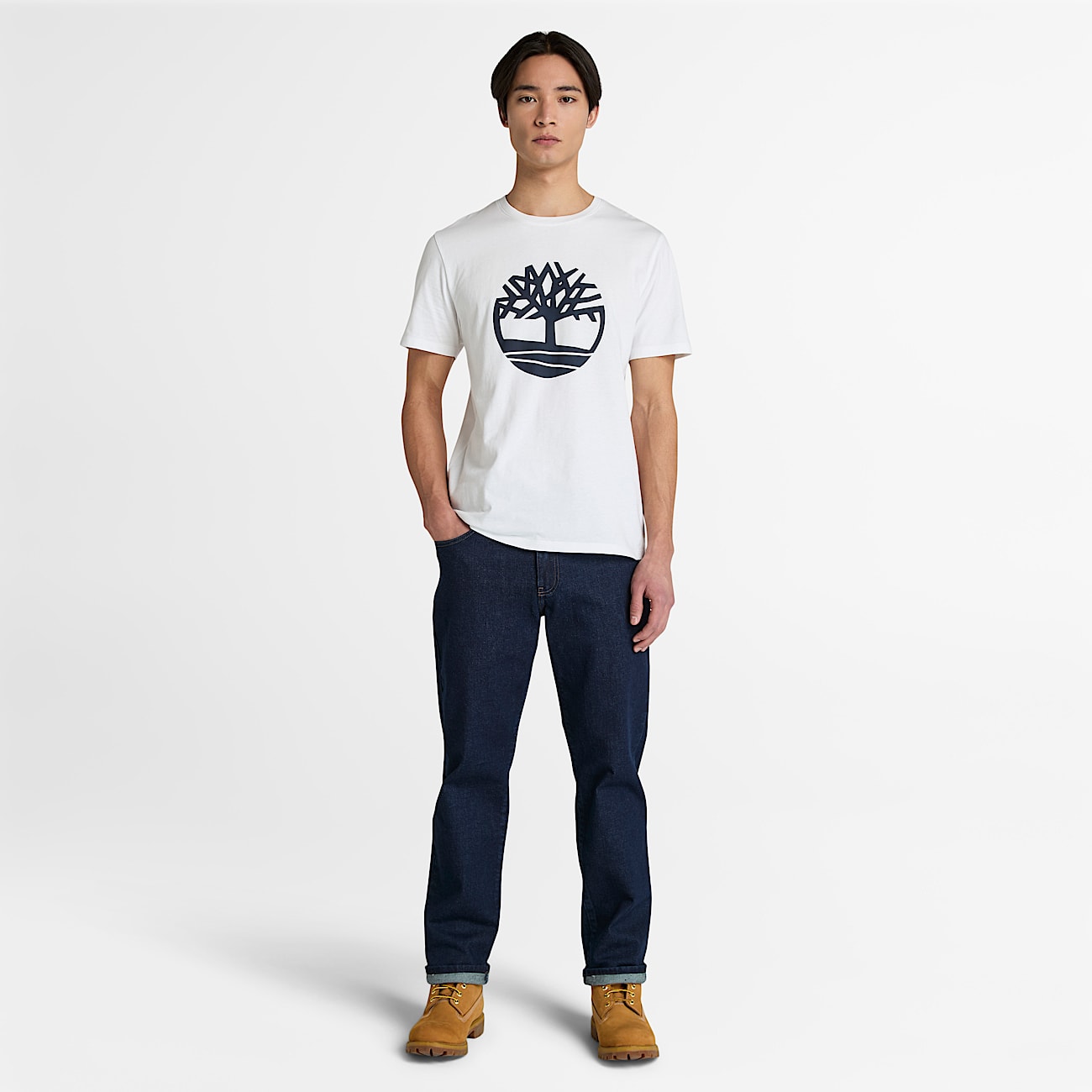 Mens Northwood ShortSleeve TShirt TBL White ALT1