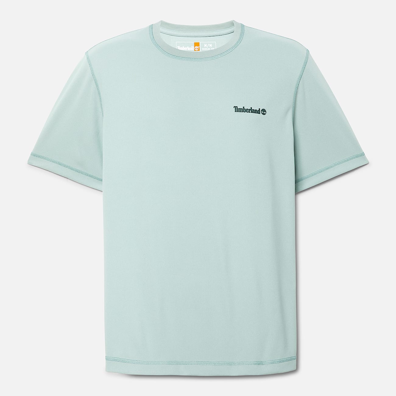 Playera de secado rpido Granite Lake Wicking para hombre TBL Azul plateado ALT10