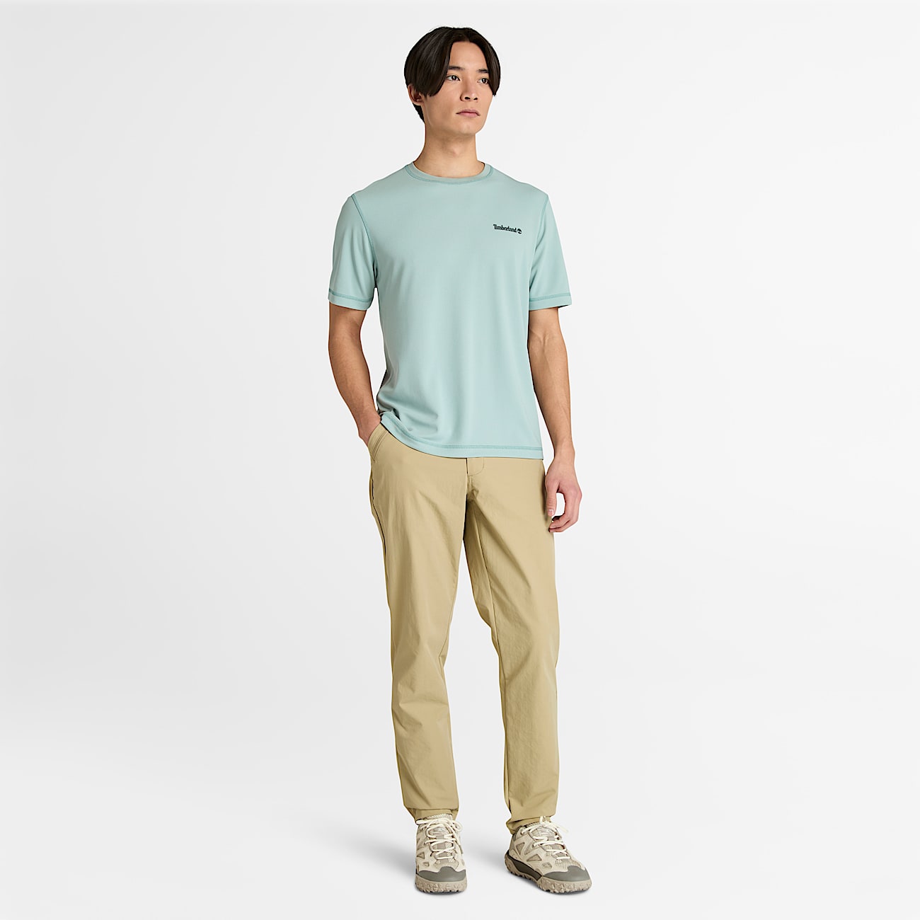 Playera de secado rápido Granite Lake Wicking para hombre - 2