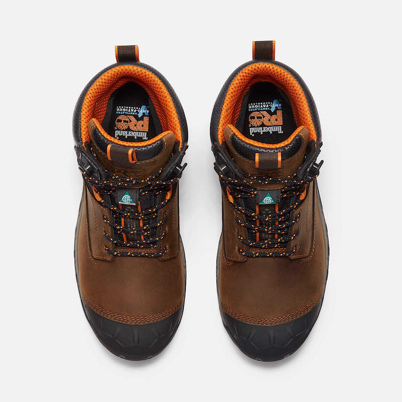 Mens Boondock Ultralight CSA 6 Composite Toe Waterproof Work Boot TBL Medium Brown FullGrain ALT2