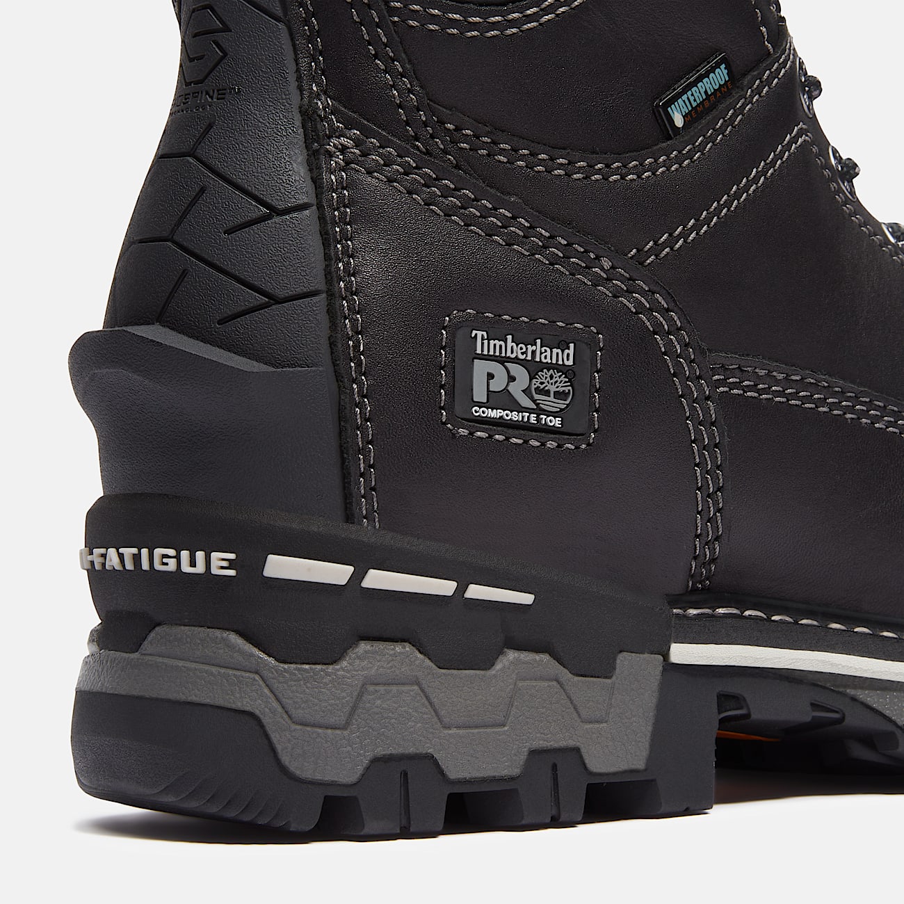 Womens Timberland PRO Boondock 6 Waterproof Composite Toe Work Boot TBL Black ALT7