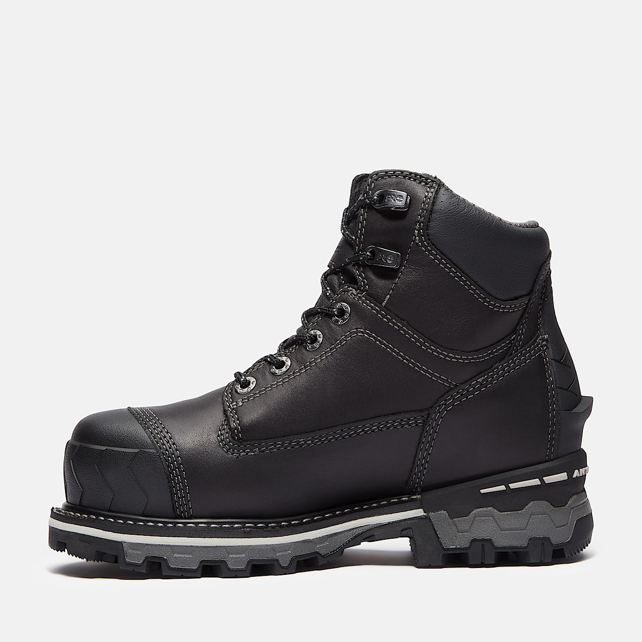 Womens Timberland PRO Boondock 6 Waterproof Composite Toe Work Boot TBL Black ALT6
